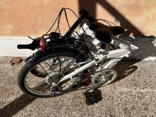 Bici plegable Orbea F10 blanca