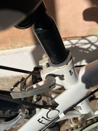 Bici plegable Orbea F10 blanca