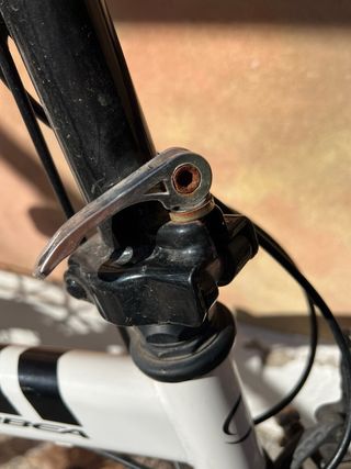 Bici plegable Orbea F10 blanca