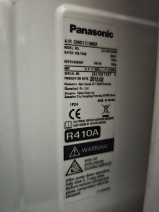 Aire Acondicionado/Split Panasonic