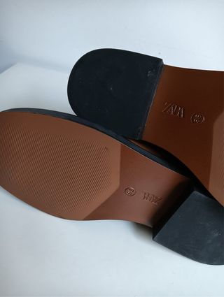 Botas altas camel piel 100%