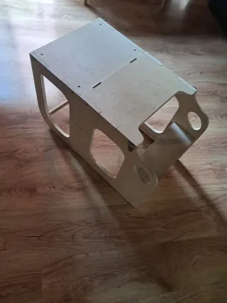 Trona de aprendizaje madera/ pupitre