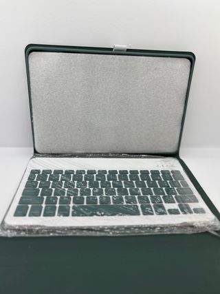 Funda verde para tablet