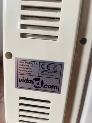 Radiador Eléctrico VidaXL