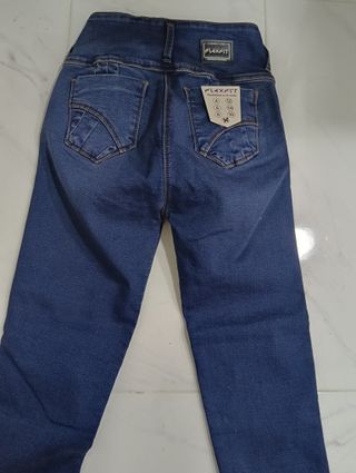 Pantalones Tejanos Colombianos Azul