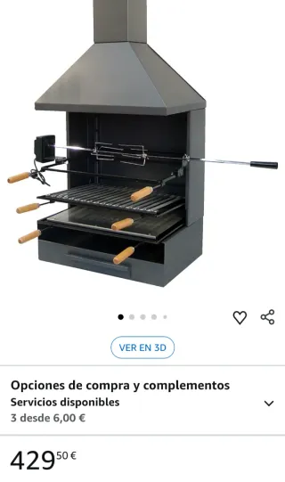 Imex El Zorro – Bárbacoa chimenea con Parrilla