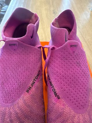 Botas Fútbol Nike Phantom Moradas 26,5cm