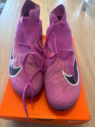 Botas Fútbol Nike Phantom Moradas 26,5cm