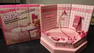 Bañera Barbie Años 80 Vintage