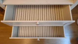 Cómoda cambiador IKEA SUNDVIK + Colchón y fundas