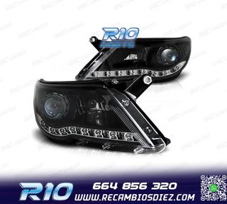 FAROS PARA VOLKSWAGEN VW TIGUAN 07-11 LUZ LED DIURNA FONDO N