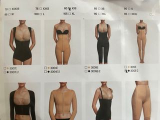 Faja VOE negra abdominal y espalda