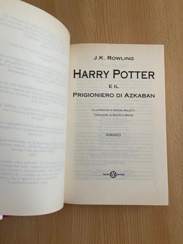 Harry Potter e il prigioniero di Azkaban Salani