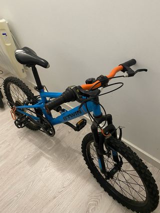 Bicicleta infantil Btwin azul 10 años