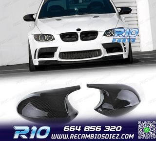 CARCASAS ESPEJOS RETROVISORES BMW E90 E91 05-08 LOOK M3 CARB