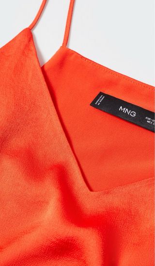Top Naranja Mango Talla M