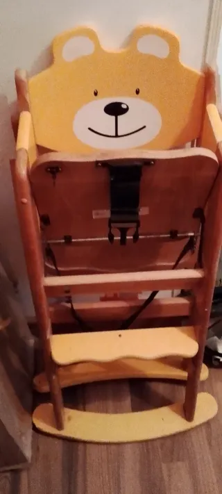 Trona Osito Madera Plegable