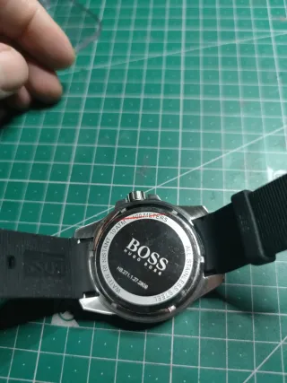 Reloj Hugo Boss Hombre Azul y Plateado