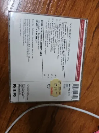 Shostakovich Sinfonía No. 2 Philips CD