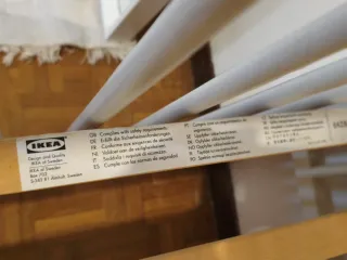 Cuna Maxicuna Gulliver IKEA Blanca