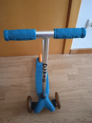 Patinete Micro Mini Azul 3 Ruedas