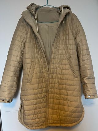 Chaquetón reversible beige nuevo sin etiqueta