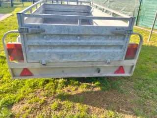 Remolque de carga de 2 ejes