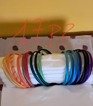 Set 17 cerchietti colorati