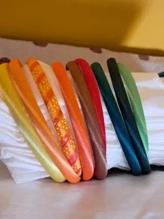 Set 17 cerchietti colorati