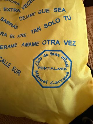 Mochila Oficial Club Fans Manuel Carrasco
