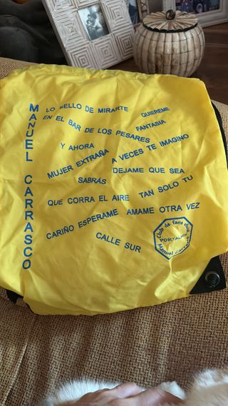 Mochila Oficial Club Fans Manuel Carrasco