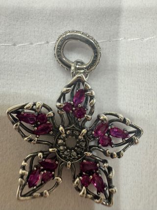 Charm Pandora Stranger Things Flor Roja