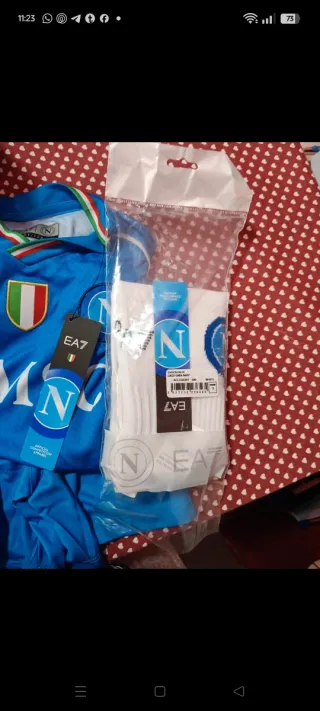 Completo EA7 Napoli 8 anni