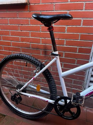 Bicicleta de Montaña INDUR Blanca