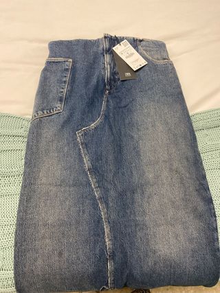 Vestido vaquero Zara Talla M