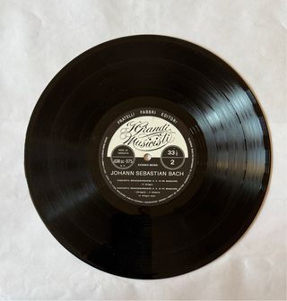 Johann Sebastian Bach - 2 LP I Grandi Musicisti