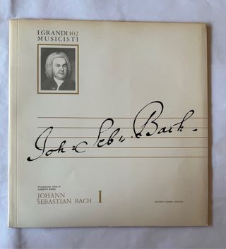 Johann Sebastian Bach - 2 LP I Grandi Musicisti