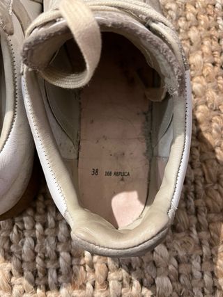 Maison Margiela GAT Sneakers Beige/Blanco