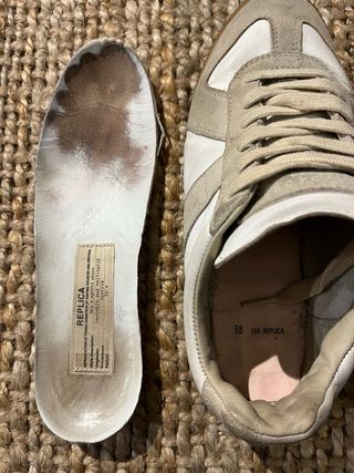 Maison Margiela GAT Sneakers Beige/Blanco