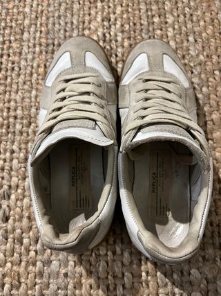 Maison Margiela GAT Sneakers Beige/Blanco