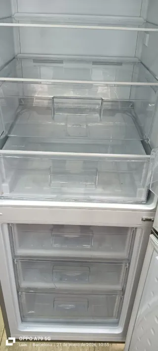 Nevera Combi  SAIVOD Acero Inoxidable