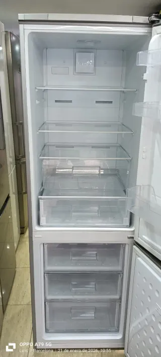 Nevera Combi  SAIVOD Acero Inoxidable