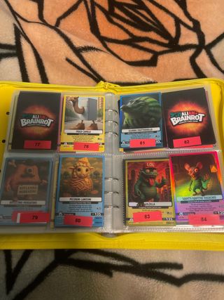 Colección Cartas Brainrot