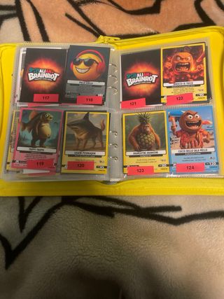 Colección Cartas Brainrot