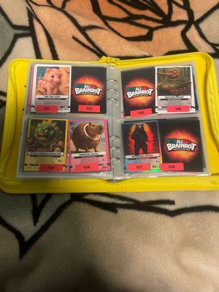 Colección Cartas Brainrot