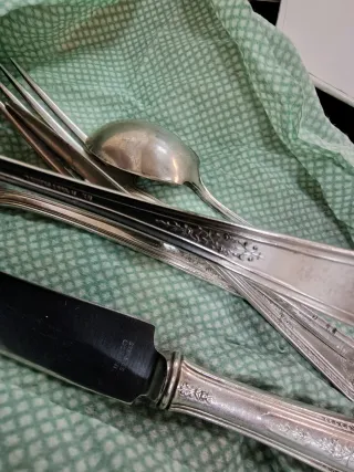 Posate vintage in metallo