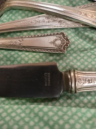 Posate vintage in metallo