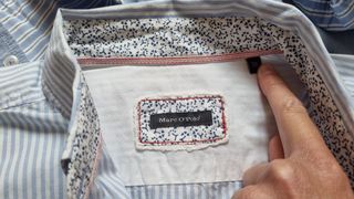 Camicia cotone Marc O'Polo azzurra tg 36 S