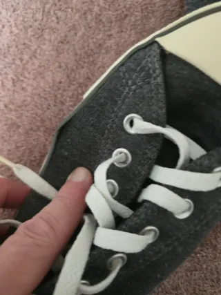 Zapatillas Converse grises talla 42