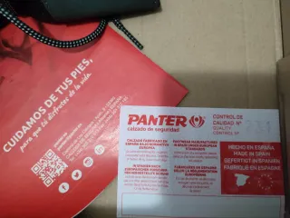 Bota Seguridad Panter Texas Grey Talla 44